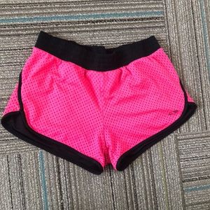 Champion pink running shorts